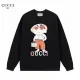 【GUCCI  公式旗艦店】グッチ 丸首の衛衣 スウェットご好評に付き再入荷 240828