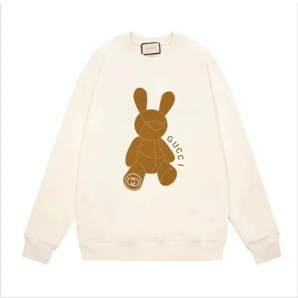 【GUCCI  公式旗艦店】グッチ 丸首の衛衣 スウェットご好評に付き再入荷 240828