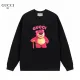 【GUCCI  公式旗艦店】グッチ 丸首の衛衣 スウェットご好評に付き再入荷 240828