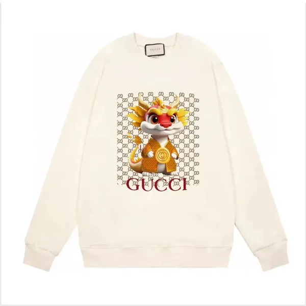 【GUCCI  公式旗艦店】グッチ 丸首の衛衣 スウェットご好評に付き再入荷 240828
