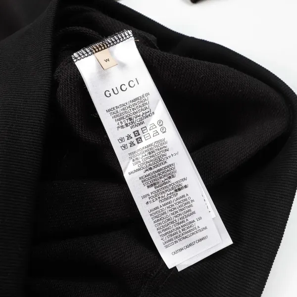【GUCCI  公式旗艦店】グッチ  丸首の衛衣 スウェットご好評に付き再入荷 240816