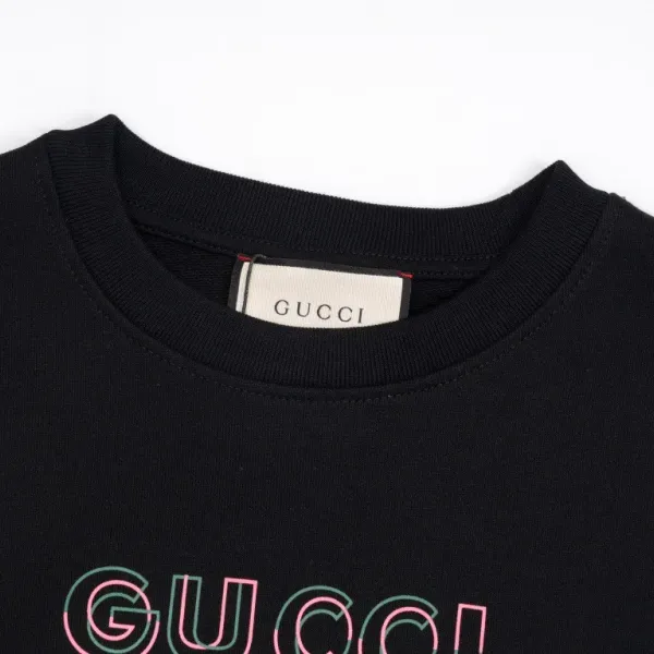 【GUCCI  公式旗艦店】グッチ  丸首の衛衣 スウェットご好評に付き再入荷 240816