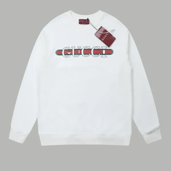 【GUCCI  公式旗艦店】グッチ  丸首の衛衣 スウェットご好評に付き再入荷 240816