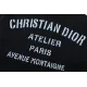【DIOR 公式旗艦店】ディオール  丸首の衛衣 スウェットご好評に付き再入荷 241114