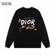【DIOR 公式旗艦店】ディオール  丸首の衛衣 スウェットご好評に付き再入荷 241025
