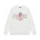 【DIOR 公式旗艦店】ディオール  丸首の衛衣 スウェットご好評に付き再入荷 241025