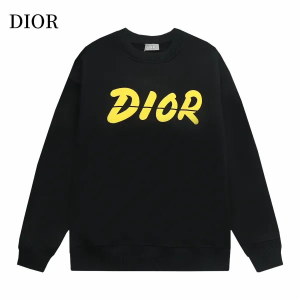 【DIOR 公式旗艦店】ディオール  丸首の衛衣 スウェットご好評に付き再入荷 240829