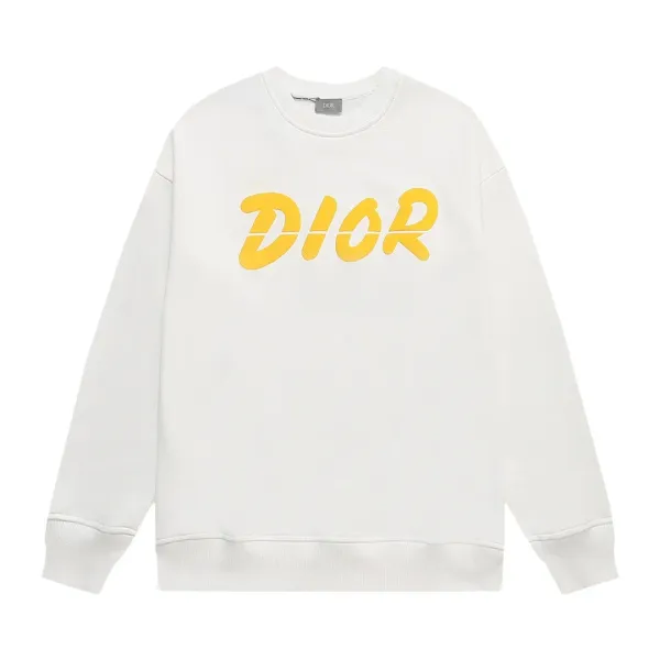 【DIOR 公式旗艦店】ディオール  丸首の衛衣 スウェットご好評に付き再入荷 240829
