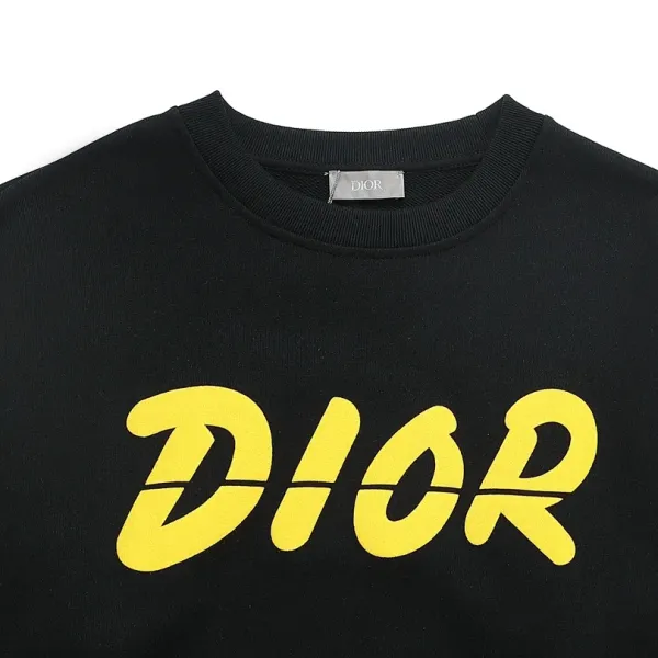 【DIOR 公式旗艦店】ディオール  丸首の衛衣 スウェットご好評に付き再入荷 240829
