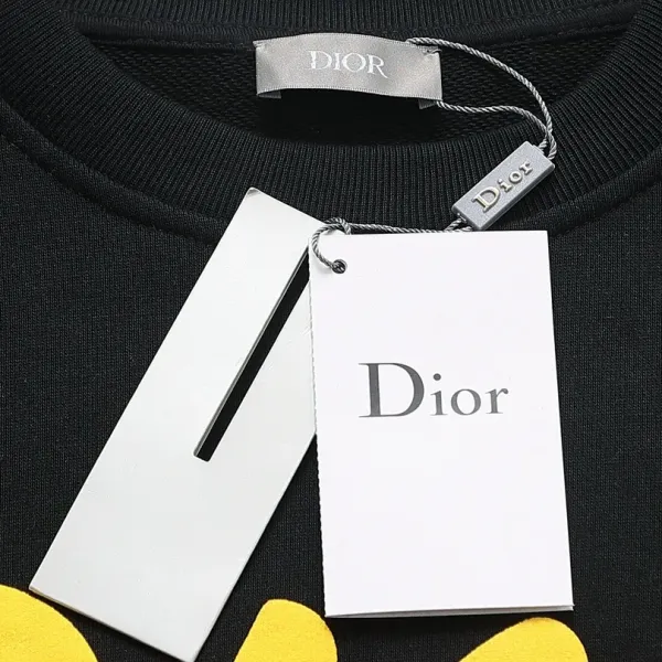 【DIOR 公式旗艦店】ディオール  丸首の衛衣 スウェットご好評に付き再入荷 240829
