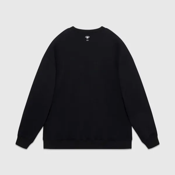 【DIOR 公式旗艦店】ディオール  丸首の衛衣 スウェットご好評に付き再入荷 240829