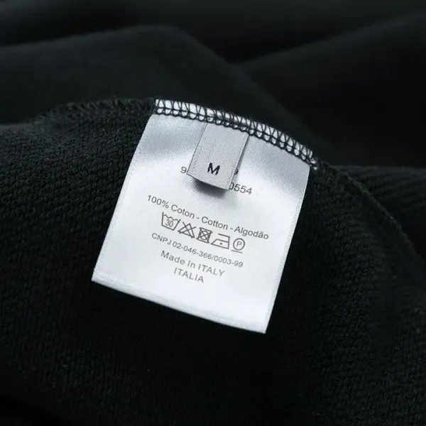 【DIOR 公式旗艦店】ディオール  丸首の衛衣 スウェットご好評に付き再入荷 240829