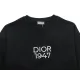 【DIOR  公式旗艦店】ディオール  丸首の衛衣 ご好評に付き再入荷 240817