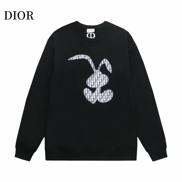 【DIOR  公式旗艦店】ディオール  丸首の衛衣 ご好評に付き再入荷 240809