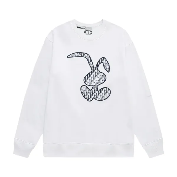 【DIOR  公式旗艦店】ディオール  丸首の衛衣 ご好評に付き再入荷 240809