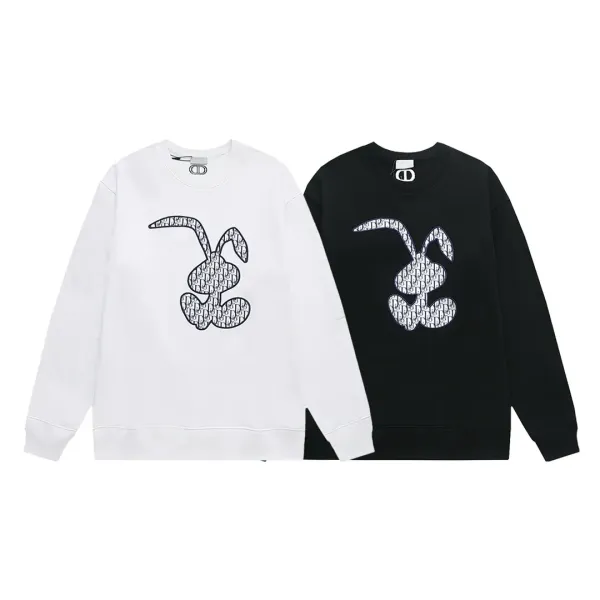 【DIOR  公式旗艦店】ディオール  丸首の衛衣 ご好評に付き再入荷 240809