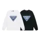 【PRADA 公式旗艦店】プラダ  丸首の衛衣 スウェットご好評に付き再入荷 240809