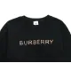 【BURBERRY  公式旗艦店】バーバリー 丸首の衛衣  パーカー ウェットご好評に付き再入荷  240809