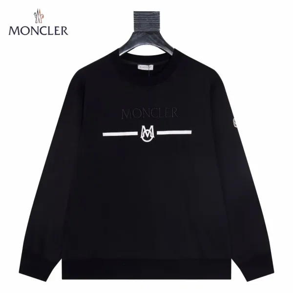 【MONCLER   公式旗艦店】モンクレール   丸首の衛衣  スウェット ご好評に付き再入荷！241120