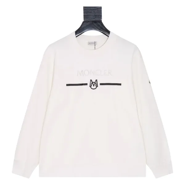 【MONCLER   公式旗艦店】モンクレール   丸首の衛衣  スウェット ご好評に付き再入荷！241120