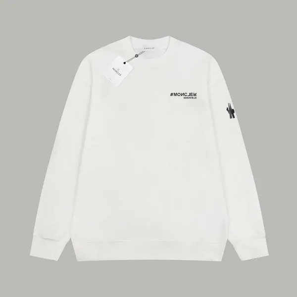 【MONCLER 公式旗艦店】モンクレール 丸首の衛衣 スウェット ご好評に付き再入荷!241120 【MONCLER 公式旗艦店】モンクレール 丸首の衛衣 スウェット ご好評に付き再入荷!241120