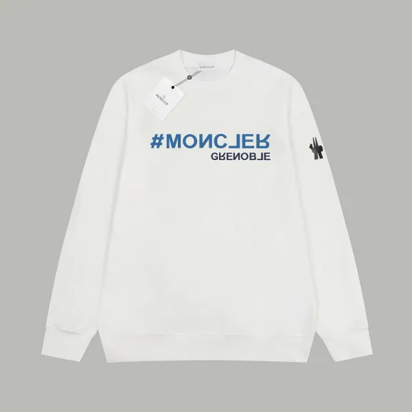 【MONCLER 公式旗艦店】モンクレール  丸首の衛衣 スウェットご好評に付き再入荷 241025
