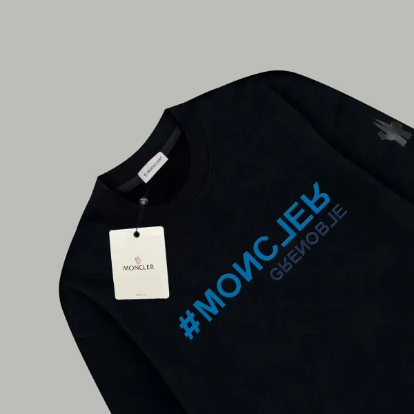 【MONCLER 公式旗艦店】モンクレール  丸首の衛衣 スウェットご好評に付き再入荷 241025