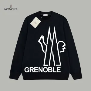 【MONCLER 公式旗艦店】モンクレール  丸首の衛衣 スウェットご好評に付き再入荷 241025