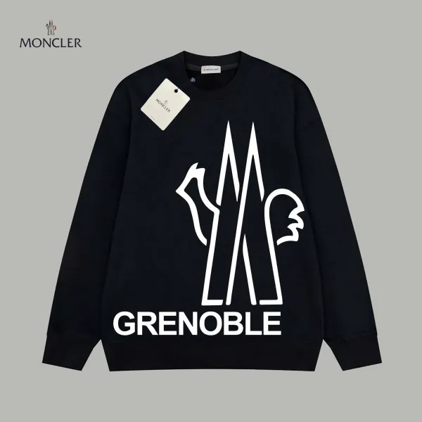 【MONCLER 公式旗艦店】モンクレール  丸首の衛衣 スウェットご好評に付き再入荷 241025