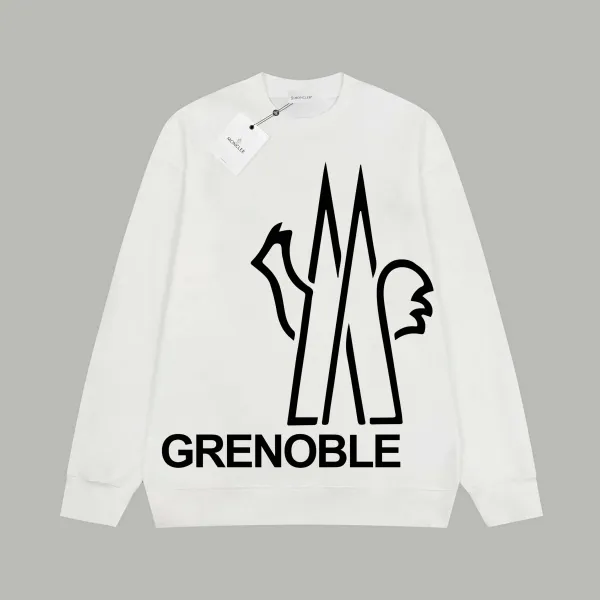【MONCLER 公式旗艦店】モンクレール  丸首の衛衣 スウェットご好評に付き再入荷 241025