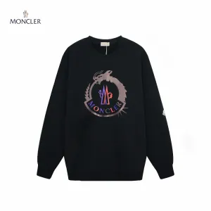 【MONCLER 公式旗艦店】モンクレール  丸首の衛衣 スウェットご好評に付き再入荷 241025
