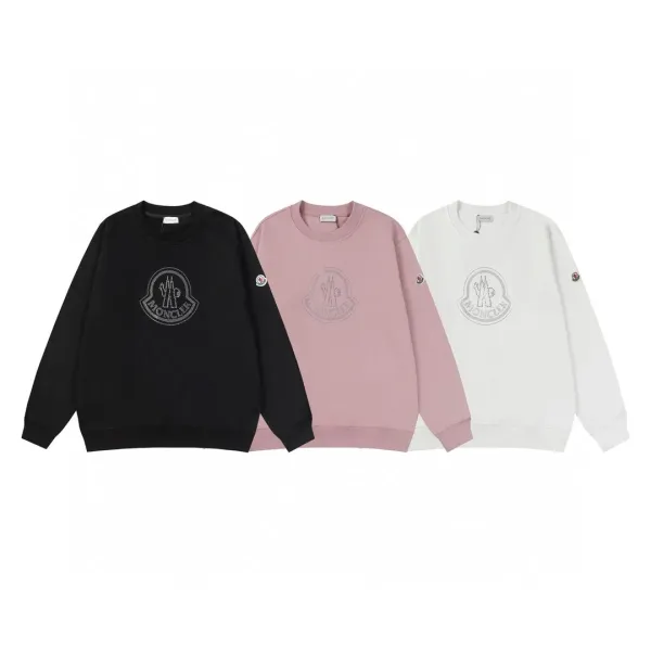 【MONCLER 公式旗艦店】モンクレール 丸首の衛衣 スウェットご好評に付き再入荷 240902 【MONCLER 公式旗艦店】モンクレール 丸首の衛衣 スウェットご好評に付き再入荷 240902