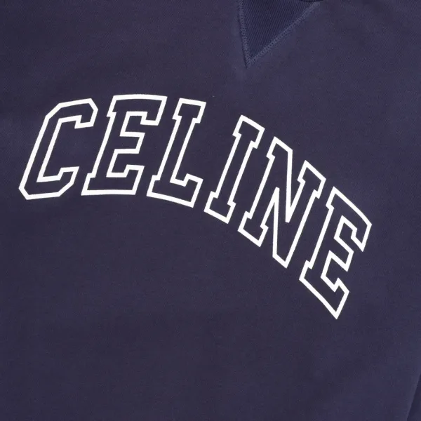 【CELINE  公式旗艦店】セリーヌ 丸首の衛衣 スウェット ご好評に付き再入荷！241121