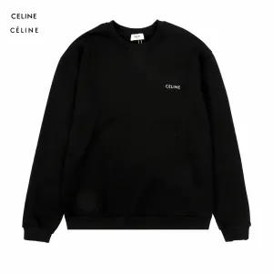 【CELINE  公式旗艦店】セリーヌ 丸首の衛衣 スウェット ご好評に付き再入荷！241121