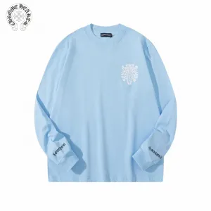 【CHROME HEARTS 公式旗艦店】クロムハーツ  丸首の衛衣  スウェットご好評に付き再入荷！241217