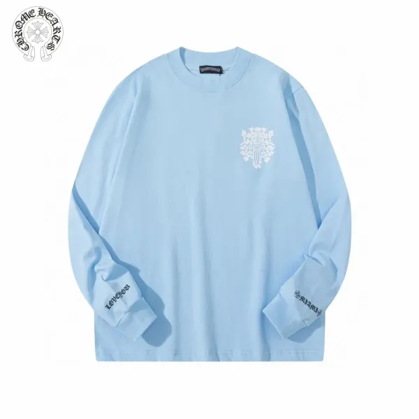【CHROME HEARTS 公式旗艦店】クロムハーツ  丸首の衛衣  スウェットご好評に付き再入荷！241217