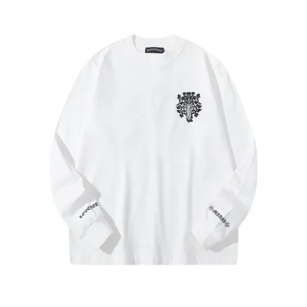 【CHROME HEARTS 公式旗艦店】クロムハーツ  丸首の衛衣  スウェットご好評に付き再入荷！241217
