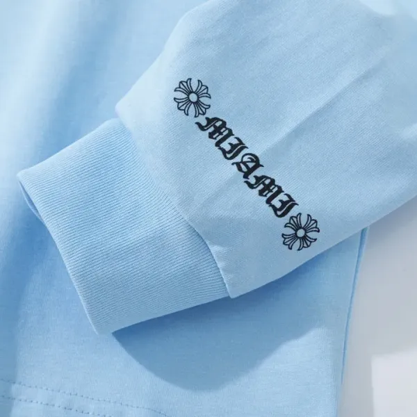 【CHROME HEARTS 公式旗艦店】クロムハーツ  丸首の衛衣  スウェットご好評に付き再入荷！241217