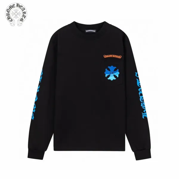 【CHROME HEARTS 公式旗艦店】クロムハーツ  丸首の衛衣  スウェットご好評に付き再入荷！241217