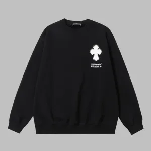 【CHROME HEARTS 公式旗艦店】クロムハーツ  丸首の衛衣 スウェット ご好評に付き再入荷   241114