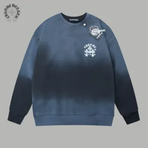 【CHROME HEARTS 公式旗艦店】クロムハーツ  丸首の衛衣 スウェット ご好評に付き再入荷241114