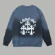 【CHROME HEARTS 公式旗艦店】クロムハーツ  丸首の衛衣 スウェット ご好評に付き再入荷241114