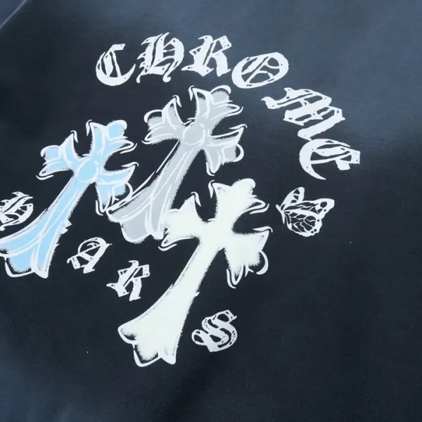 【CHROME HEARTS 公式旗艦店】クロムハーツ  丸首の衛衣 スウェット ご好評に付き再入荷241114