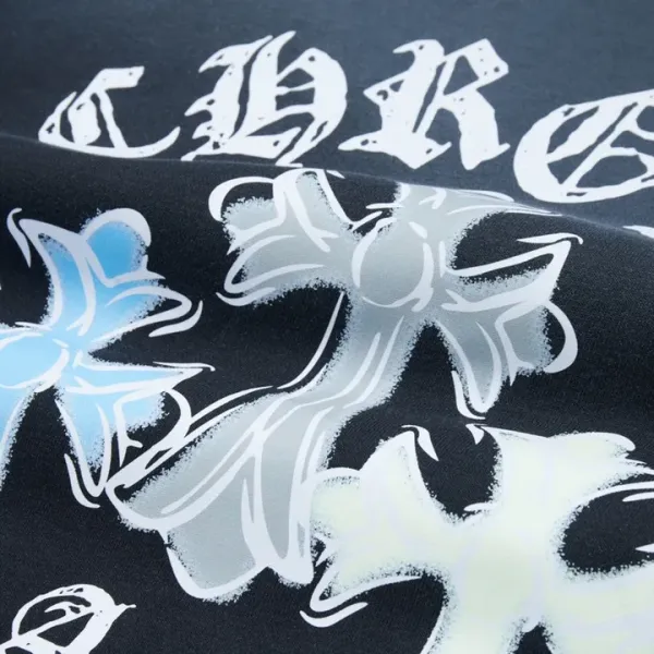 【CHROME HEARTS 公式旗艦店】クロムハーツ  丸首の衛衣 スウェット ご好評に付き再入荷241114