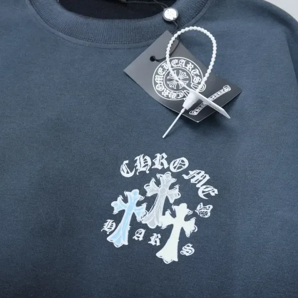 【CHROME HEARTS 公式旗艦店】クロムハーツ  丸首の衛衣 スウェット ご好評に付き再入荷241114