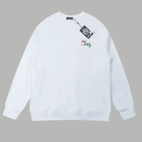 【CHROME HEARTS 公式旗艦店】クロムハーツ  丸首の衛衣 スウェット ご好評に付き再入荷240829