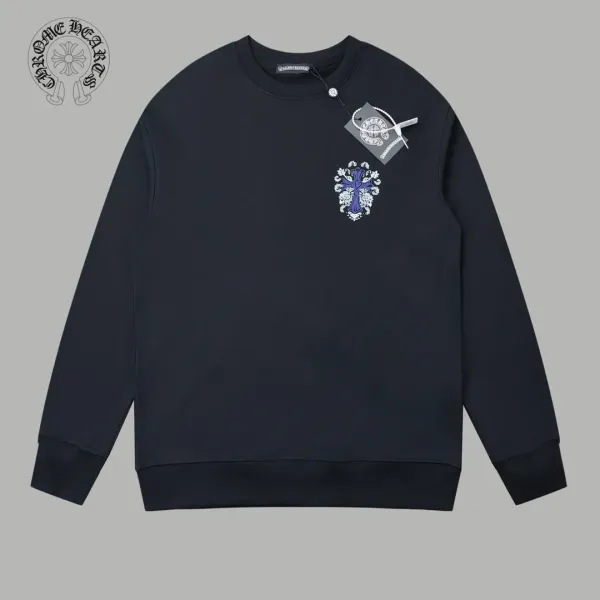 【CHROME HEARTS 公式旗艦店】クロムハーツ  丸首の衛衣 スウェット ご好評に付き再入荷240829