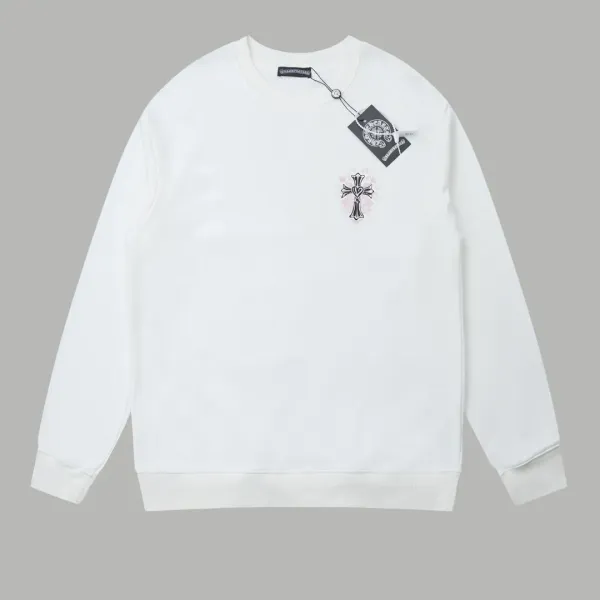 【CHROME HEARTS 公式旗艦店】クロムハーツ  丸首の衛衣 スウェット ご好評に付き再入荷240829