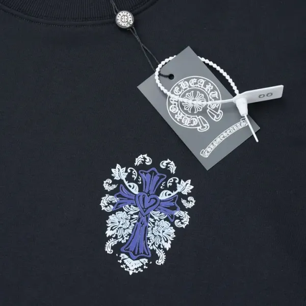 【CHROME HEARTS 公式旗艦店】クロムハーツ  丸首の衛衣 スウェット ご好評に付き再入荷240829