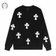 【CHROME HEARTS 公式旗艦店】クロムハーツ  丸首の衛衣  スウェットご好評に付き再入荷 240817
